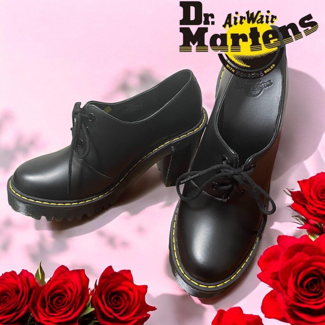 美品　Dr. Martens UK4 23cm ドクターマーチン厚底　パンプス