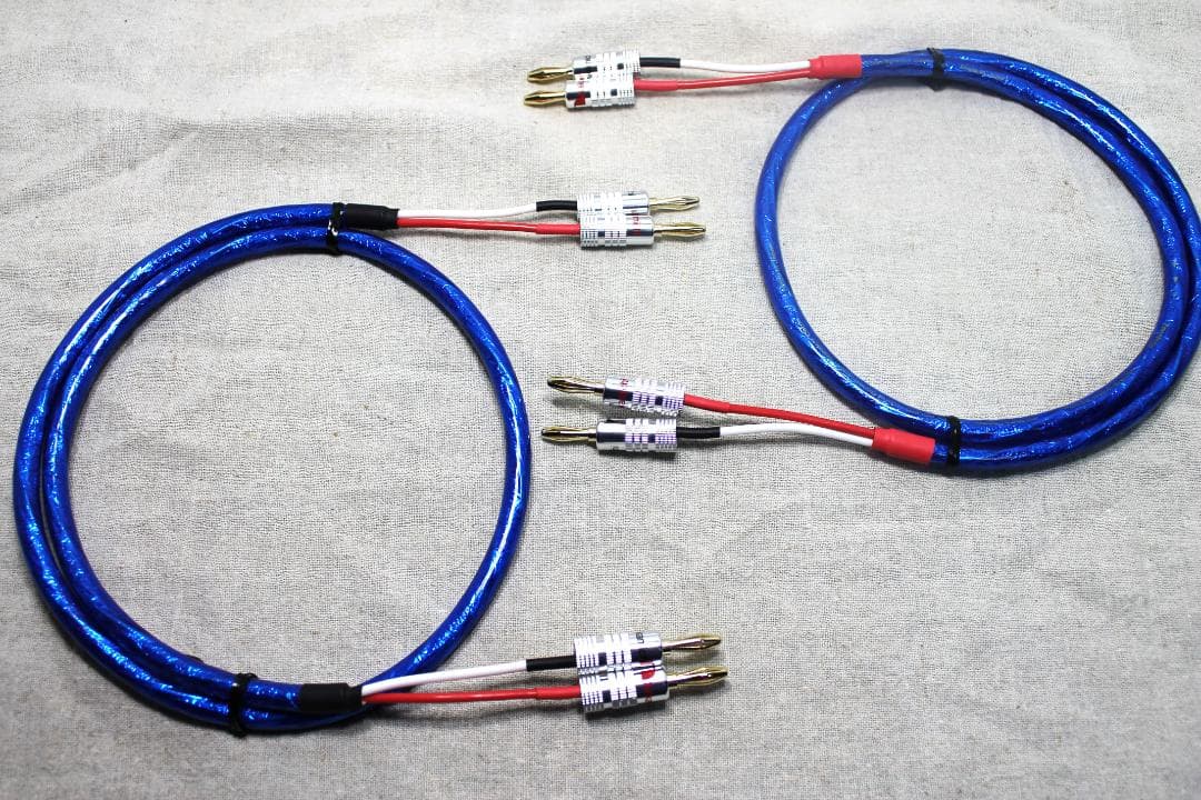 2200αゾノトーンZONOTONE 2m2本 ナカミチ新品金バナナプラグ付