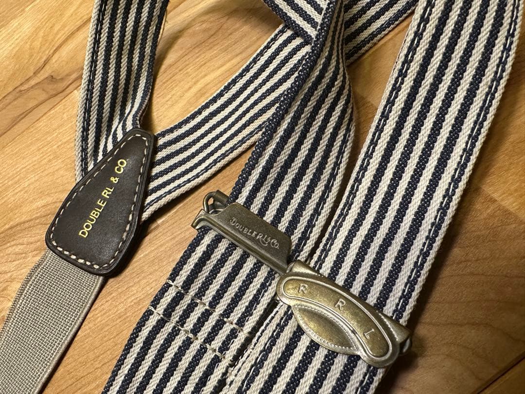 希少　RRL サスペンダー