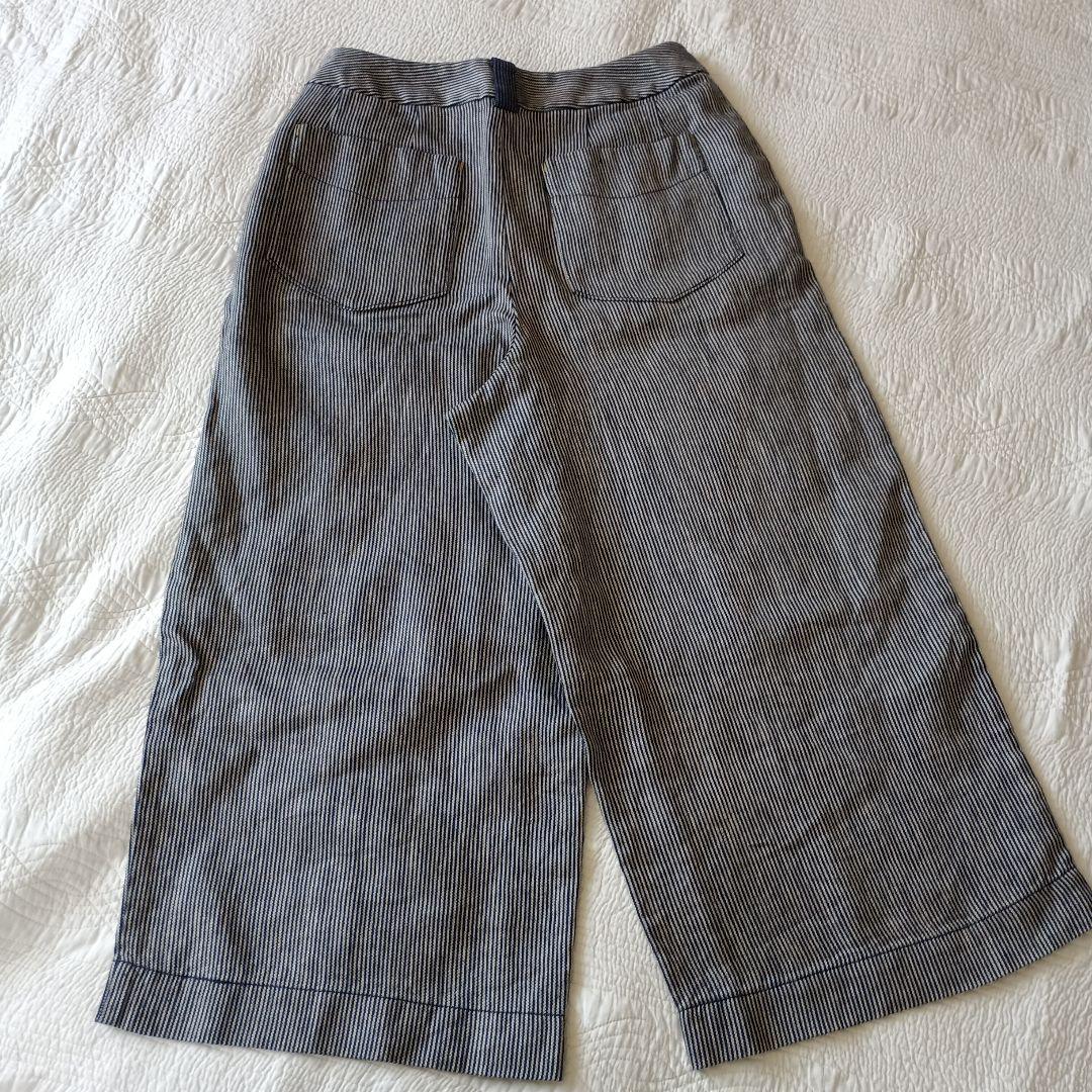 パラスパレス　リネンガウチョパンツ