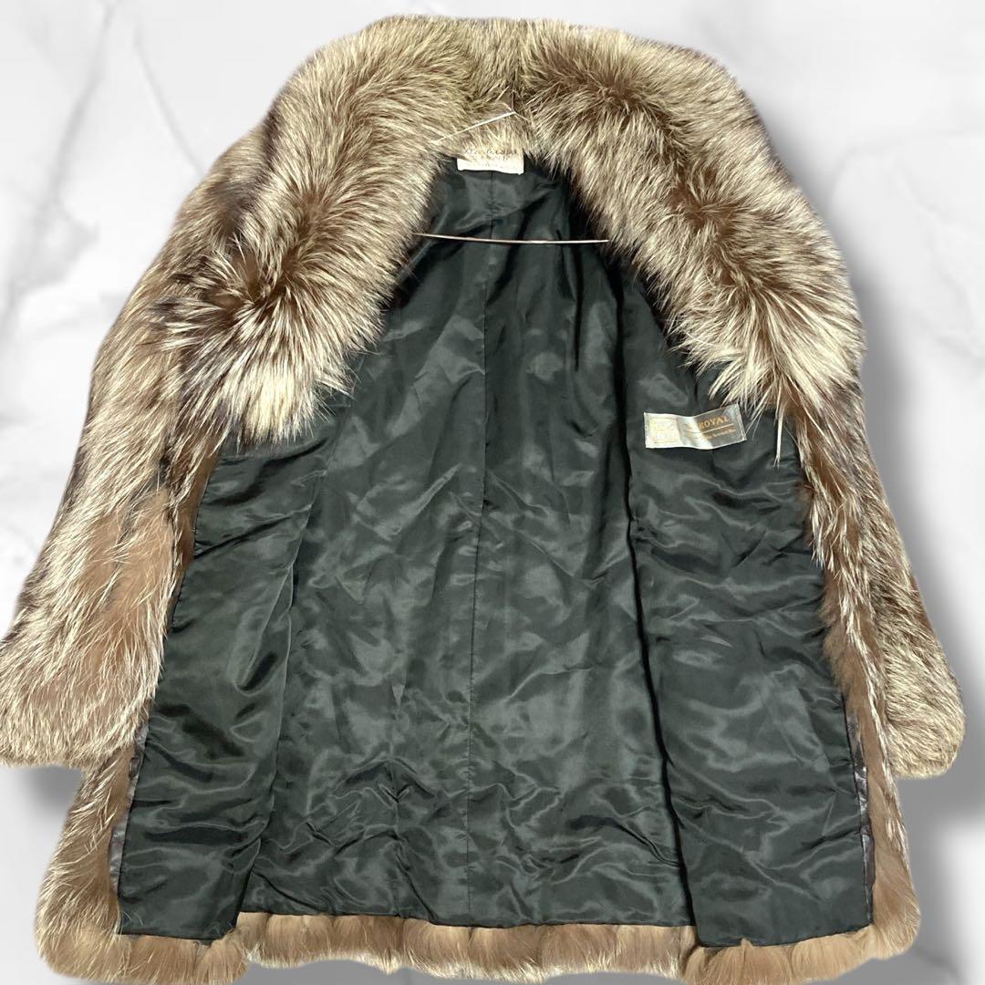 今季限定価格 ‼️【SAGA FOX／サガフォックス】 肉厚 毛皮 コート 高級感