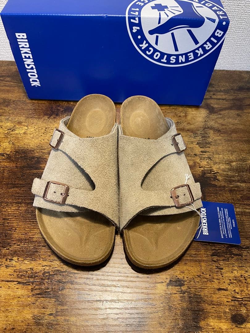 BIRKENSTOCK スエード サボサンダル 37