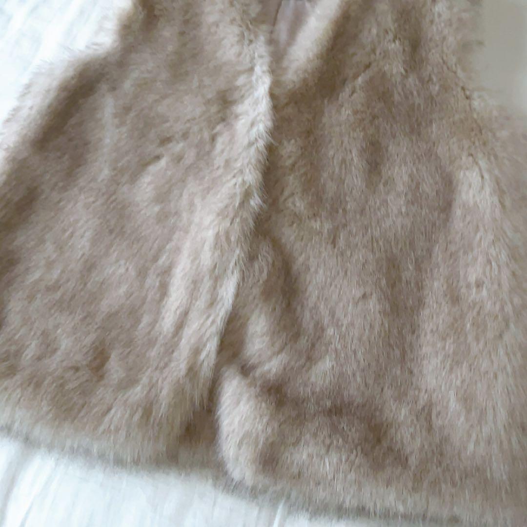 未使用品♡ anuans アニュアンス ショートファーベスト