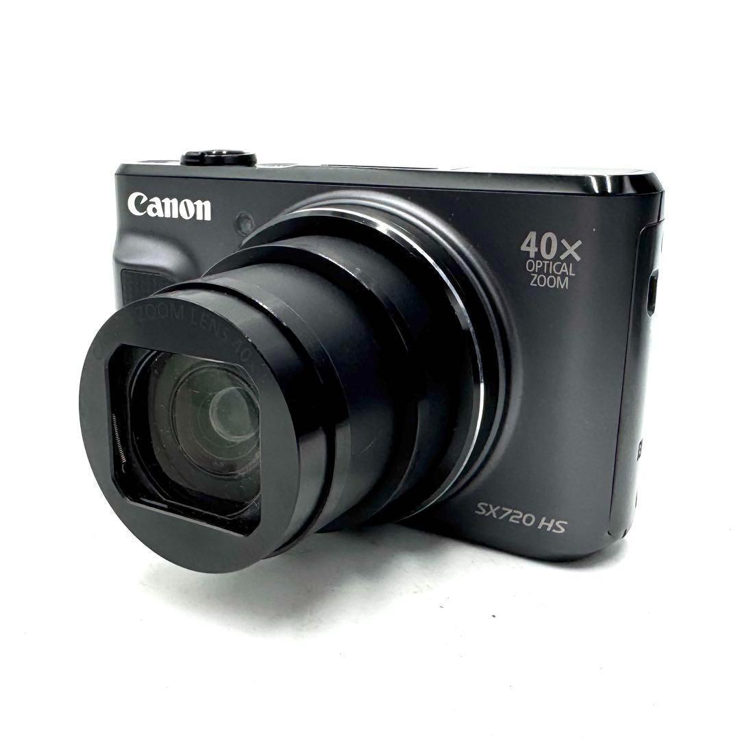 動作良好 Canon PowerShot SX720HS ブラック キャノン