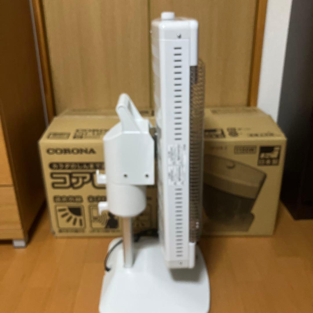 CORONA コアヒート 電気ヒーター 1150W ホワイト(CH-124R)