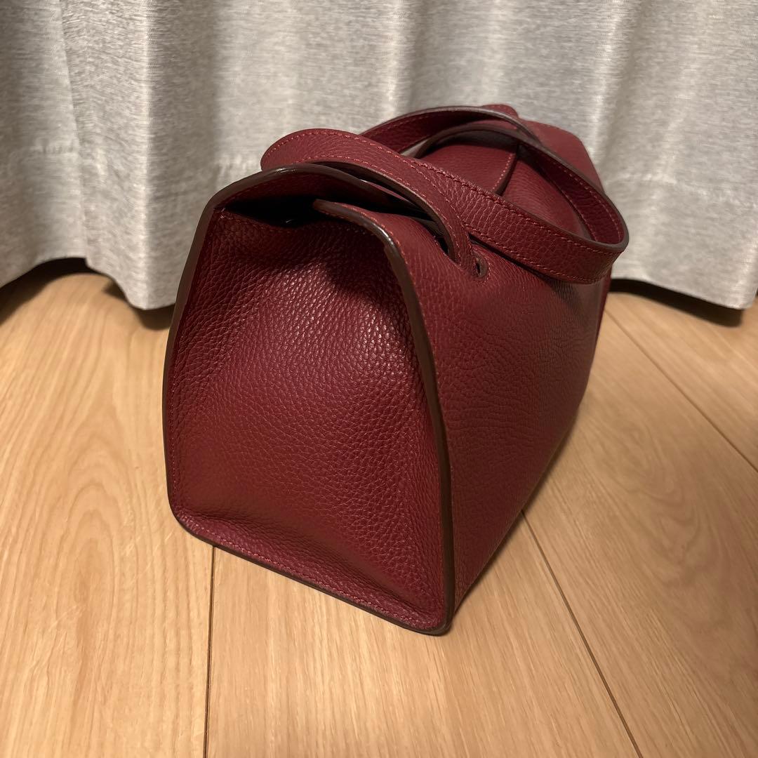 MAURO GOVERNA レザー 2WAY バッグ レッド