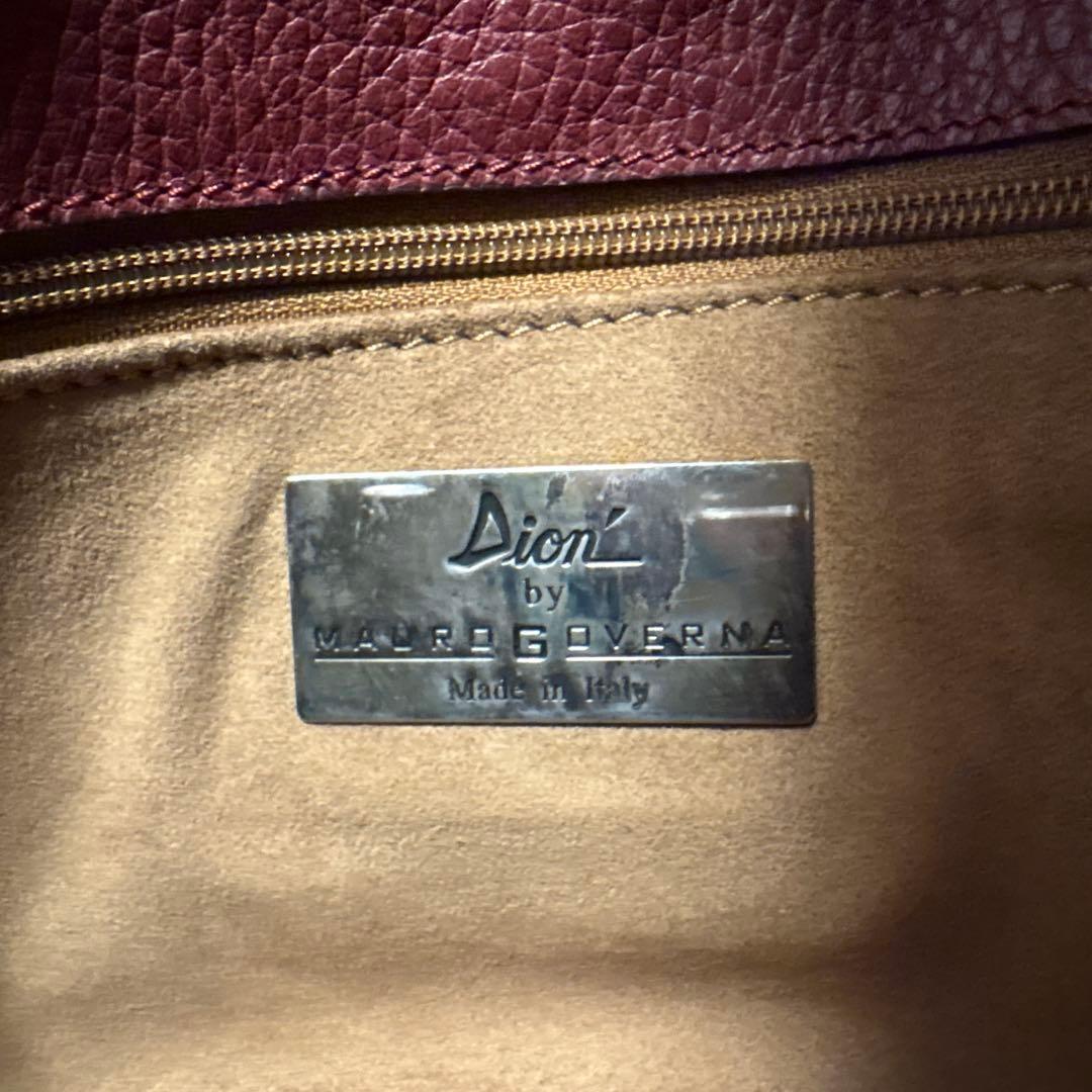 MAURO GOVERNA レザー 2WAY バッグ レッド