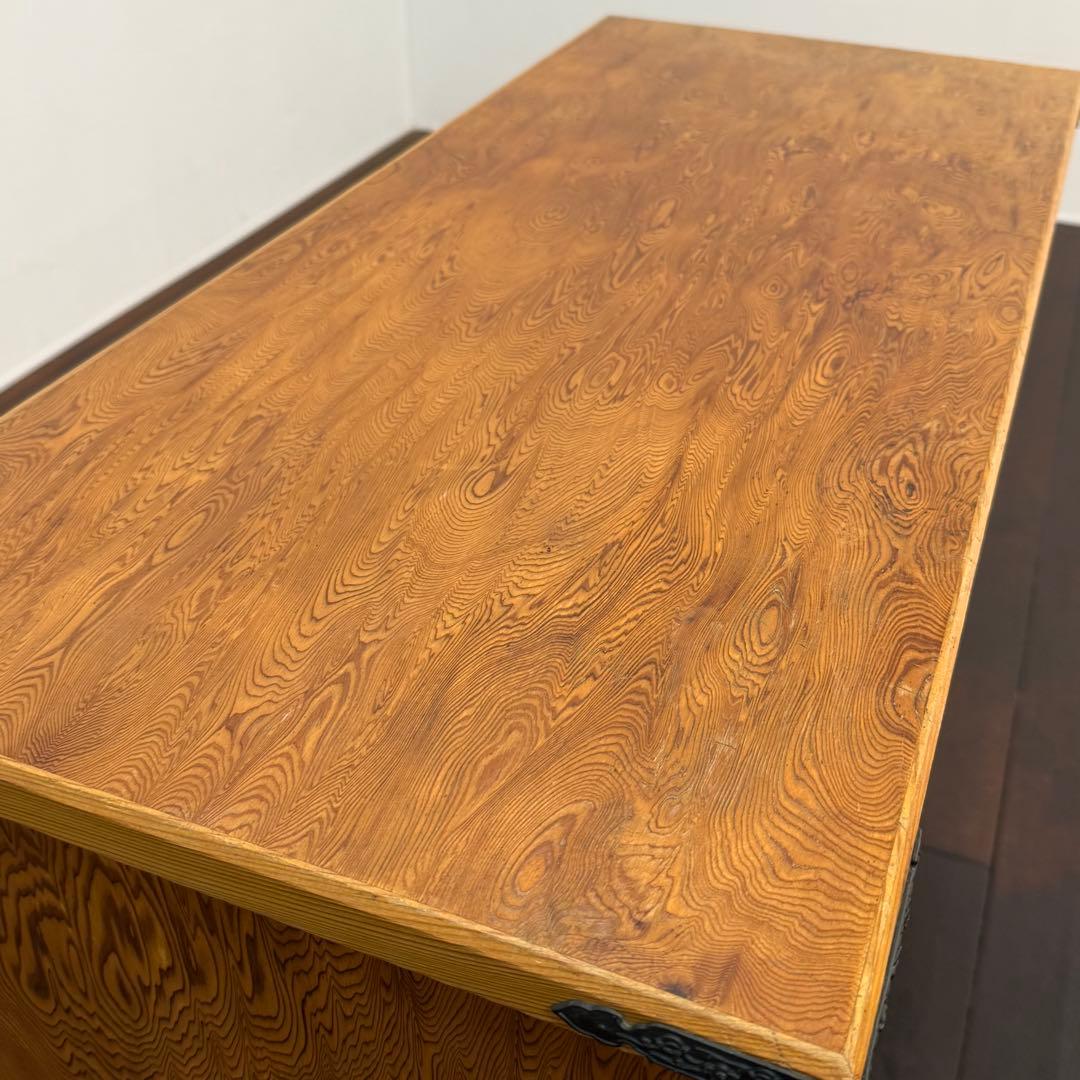 H21K29 世界遺産 屋久杉 茶箪笥 漆塗り