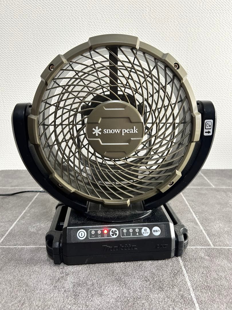 美品 スノーピーク peak フィールドファン MKT-102 扇風機