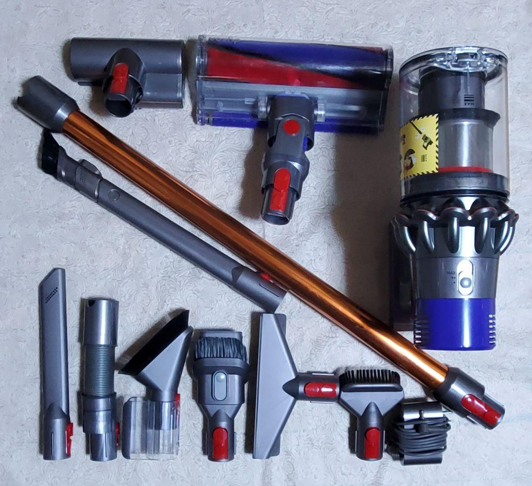 ダイソン掃除機V10清掃済み