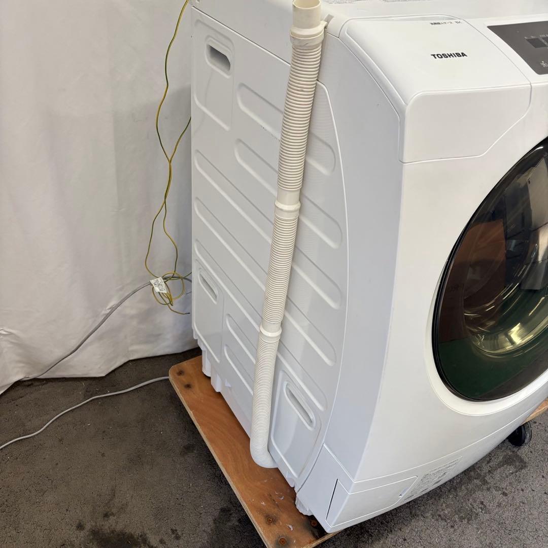 29　東芝　ドラム式洗濯機　9キロ　乾燥　左開き　設置無料　綺麗　安い‼️
