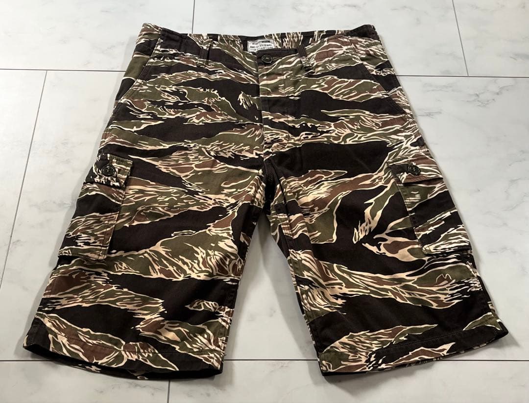 リアルマッコイズ タイガー カモ 迷彩 パンツ　トイズマッコイ バズリクソンズ