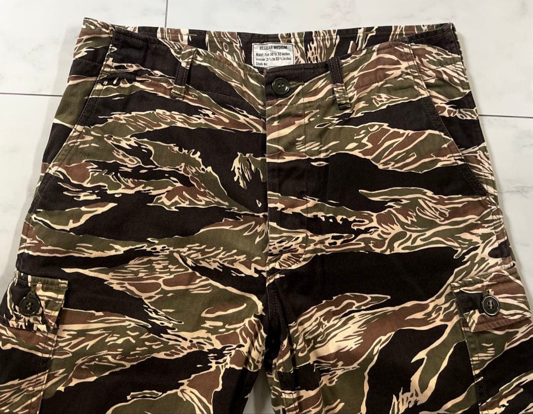 リアルマッコイズ タイガー カモ 迷彩 パンツ　トイズマッコイ バズリクソンズ