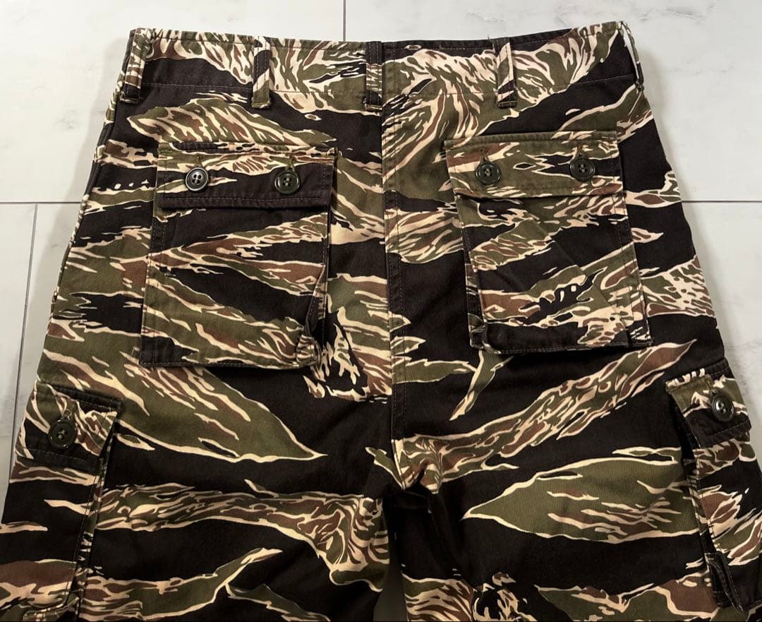 リアルマッコイズ タイガー カモ 迷彩 パンツ　トイズマッコイ バズリクソンズ