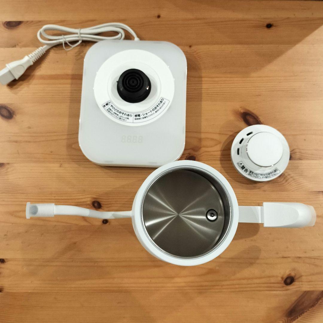 ［新品＆送料込み！］YAMAZEN 電気ケトル ホワイトEGL-C1281