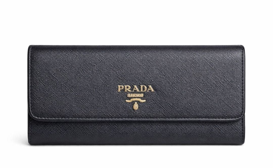 そ*う様 PRADA ブラック 長財布