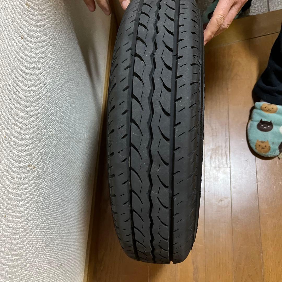 ⭐︎手渡し限定⭐︎ JOB 12インチ スチールホイールとホイールキャップセット