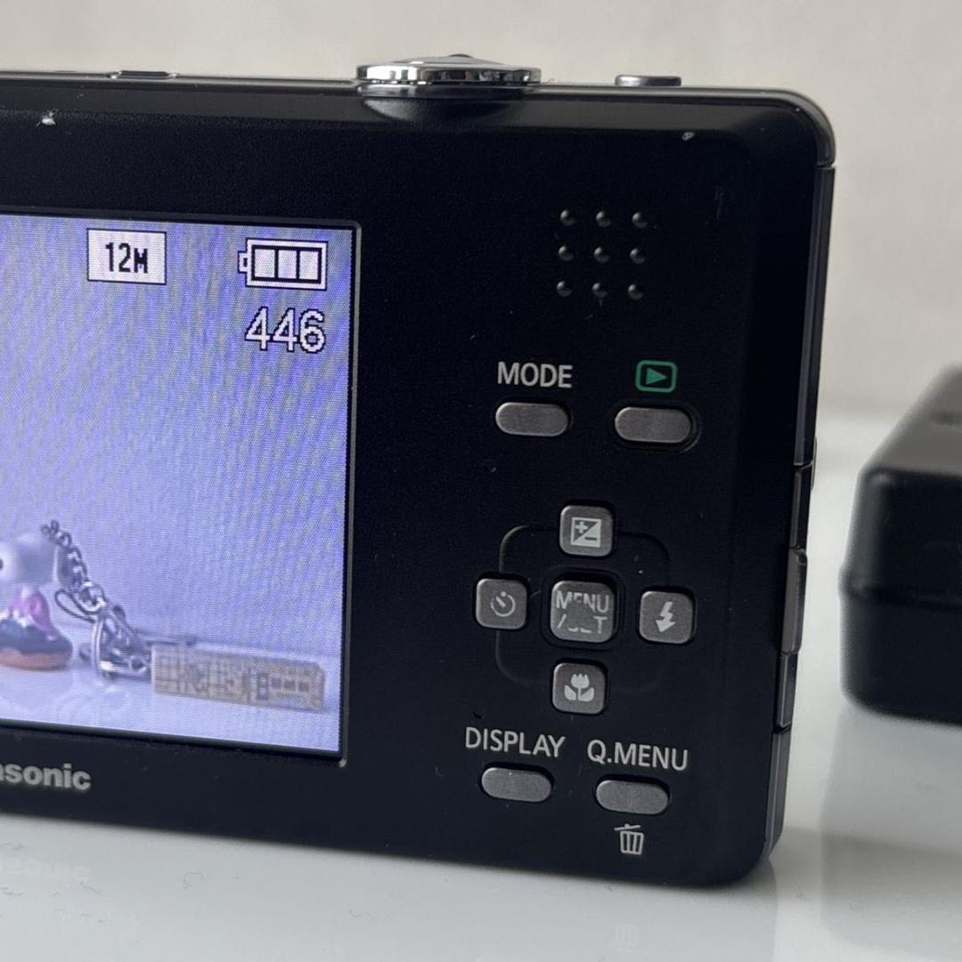 【人気色】Panasonic LUMIX DMC-FP1 グリーン 液晶劣化有