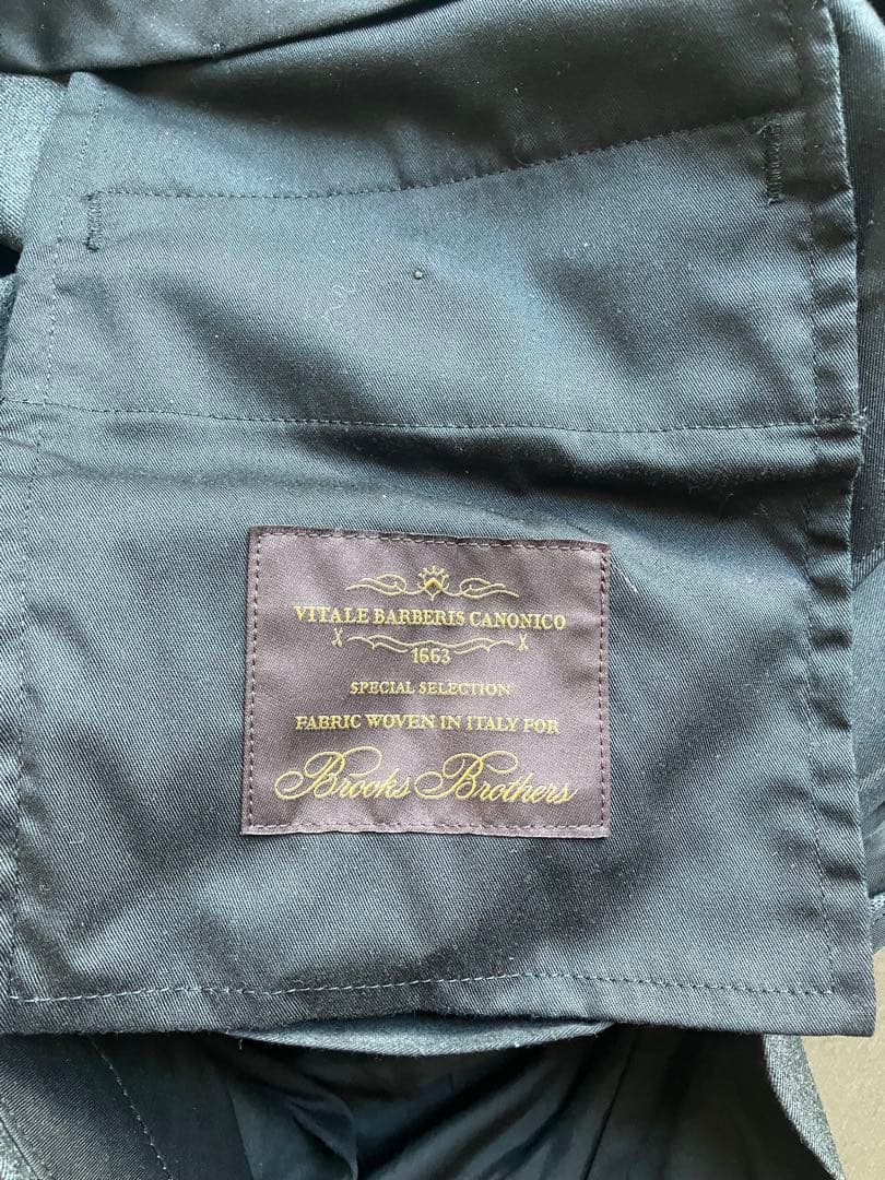 Brooks Brothers ウールサージ スラックス グレー 31インチ