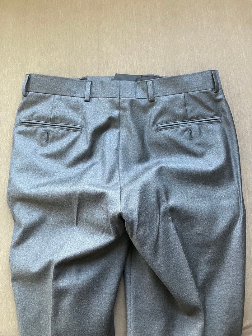 Brooks Brothers ウールサージ スラックス グレー 31インチ