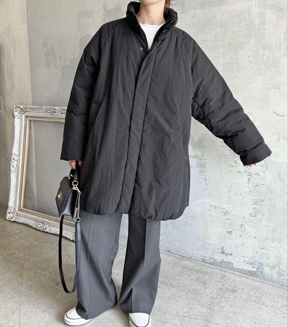 Spick&Span スタンドカラー中綿オーバーブルゾン