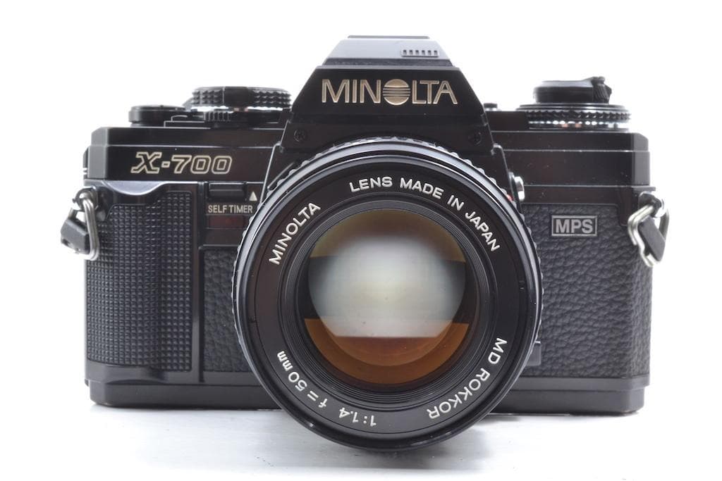 Minolta ミノルタ X-700 MD 50mm f/1.4 美品 完動品