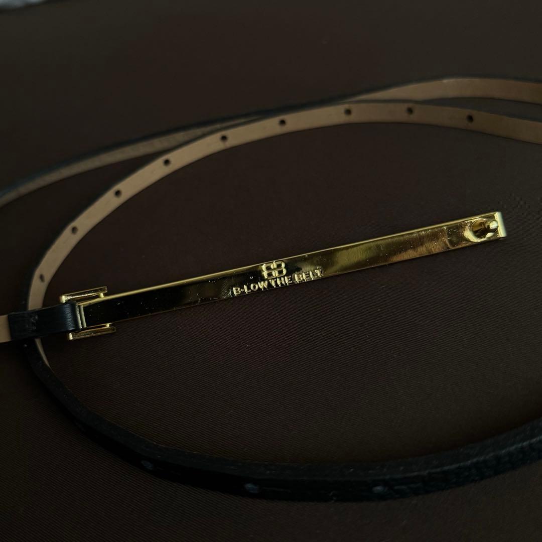 値下ドゥーズィエムクラス B-LOW THE BELT プレートホソベルト