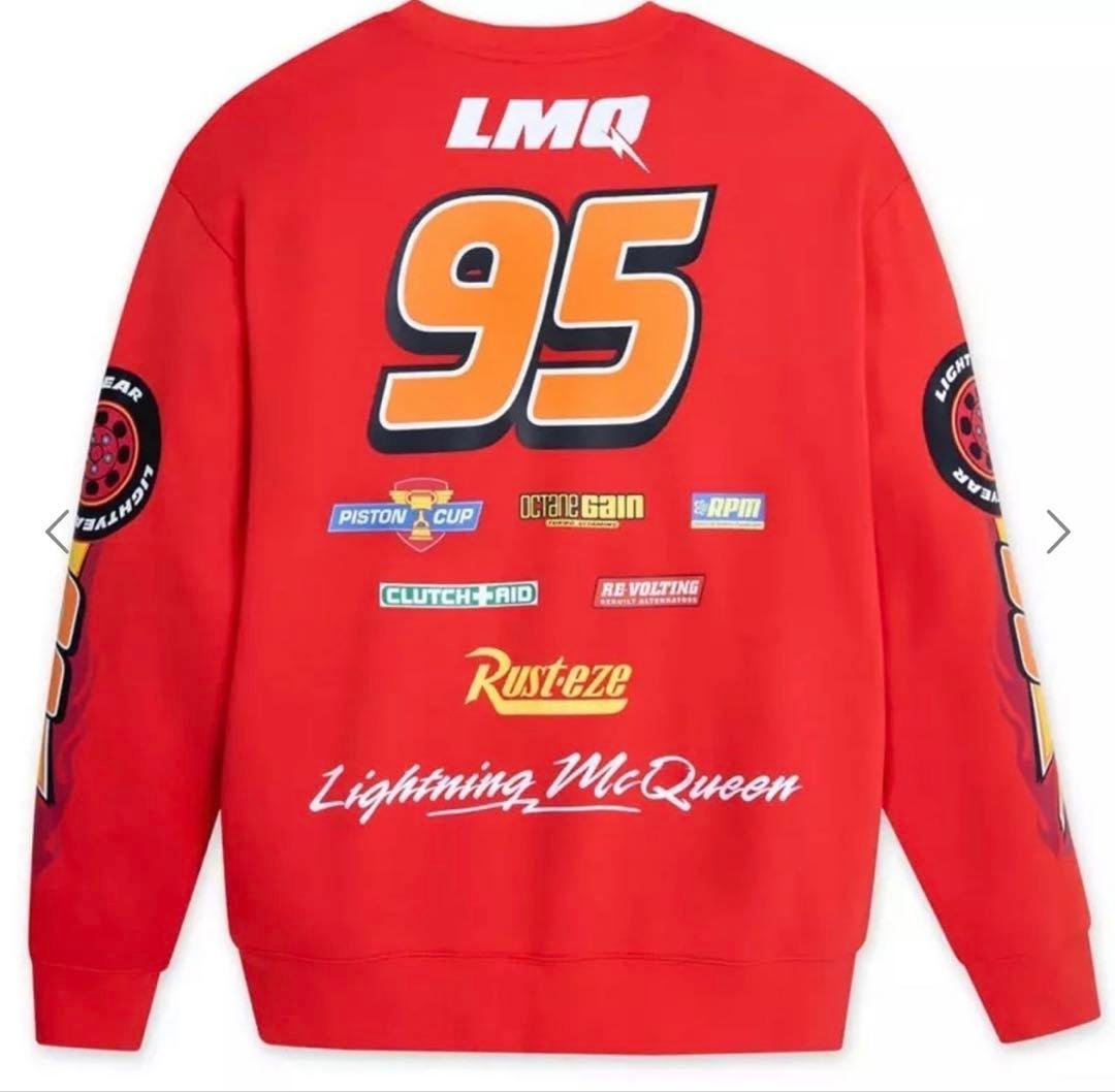 超希少　カーズ　マックイーン　ラジエータースプリングス　スウェット　ディズニー