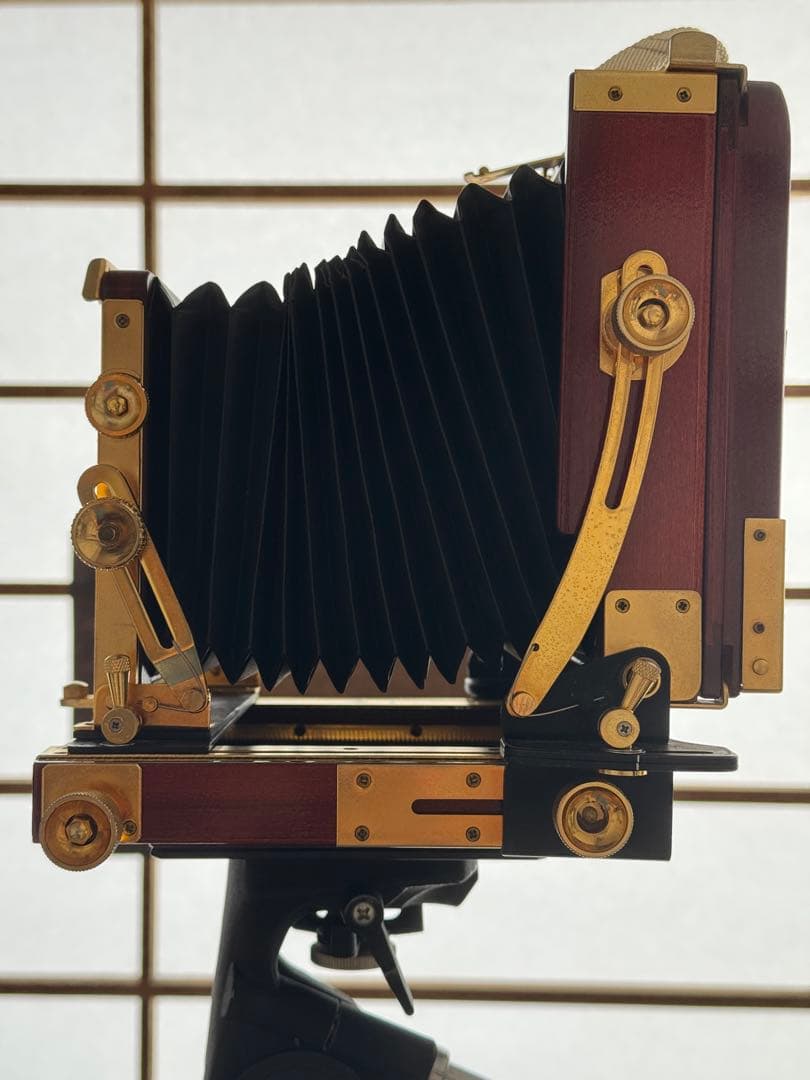 美品 タチハラ フィルスタンド 4×5