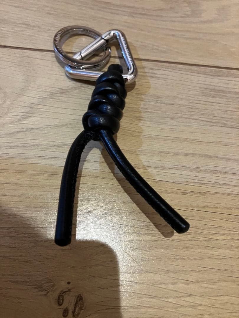 BOTTEGA VENETA ボッテガヴェネタ キーリング　ブラック