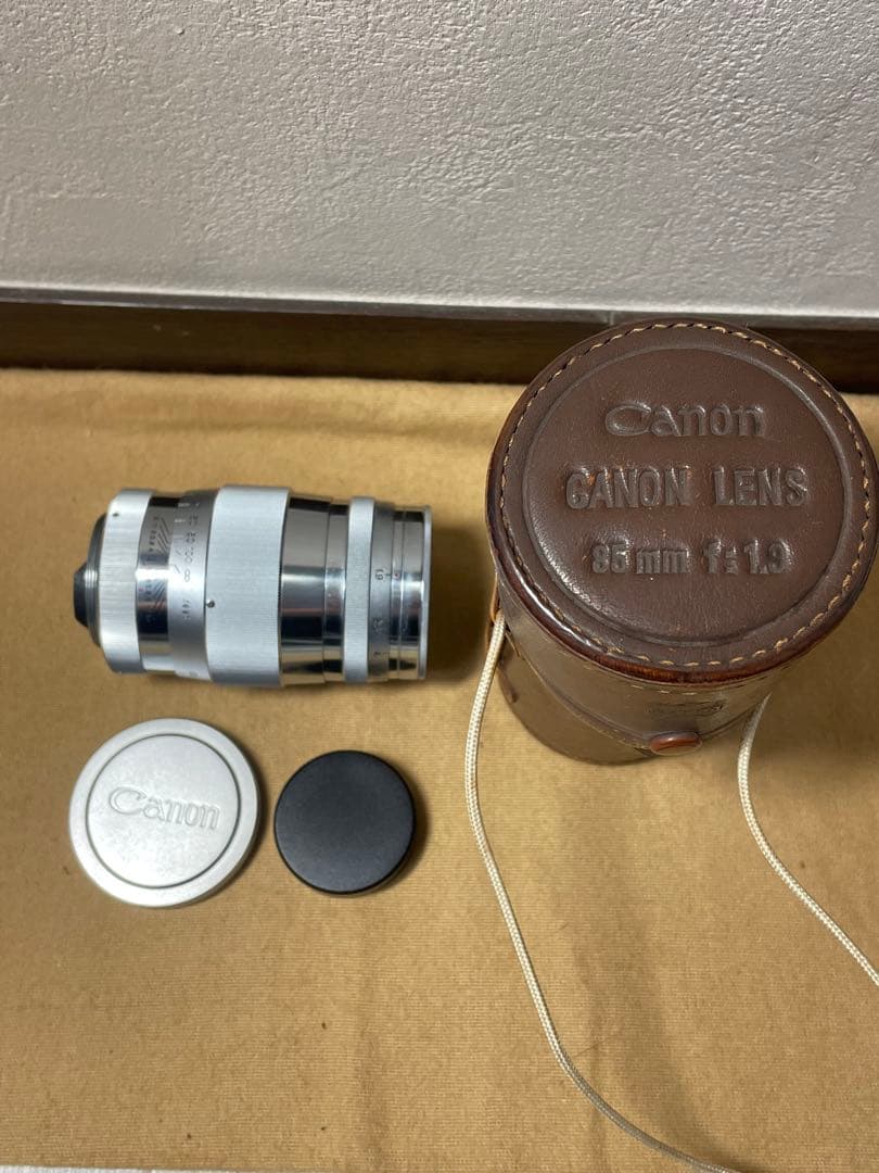 希少美品　Canon 85mm F1.9 L マウントL39 レンジファインダー