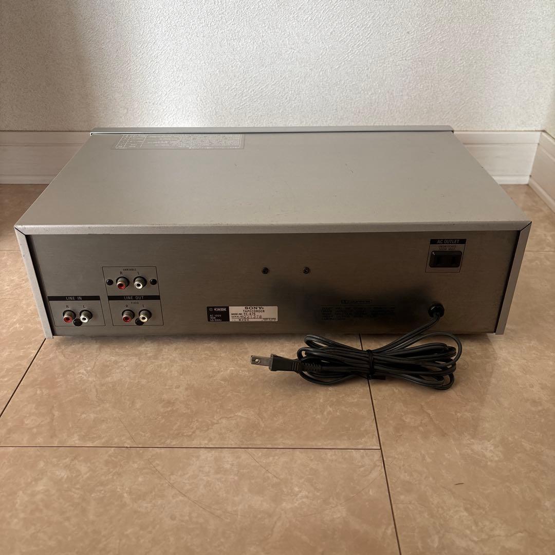 ラジオ・コンポ SONY 3HEAD TC-K75