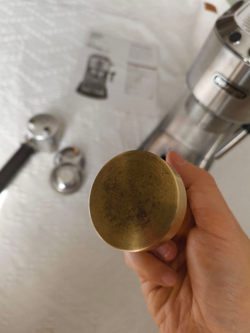 デロンギEC680 エスプレッソマシン & Reg Barber タンパーセット