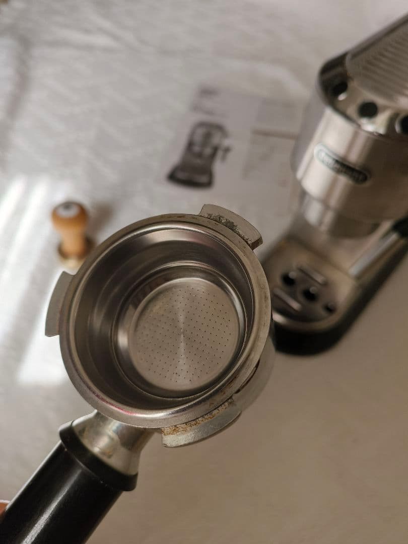 デロンギEC680 エスプレッソマシン & Reg Barber タンパーセット