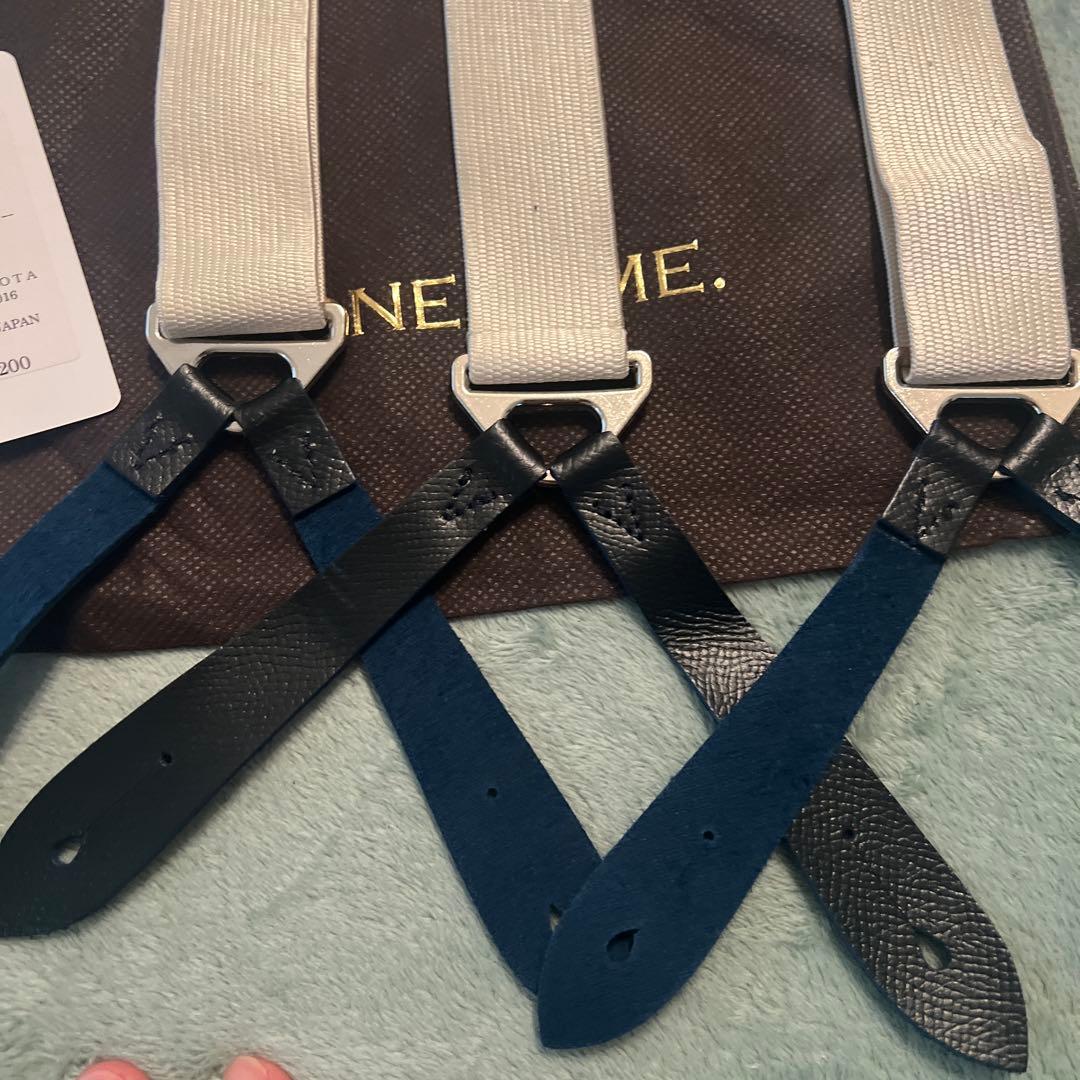 美品　LONESOME サスペンダー