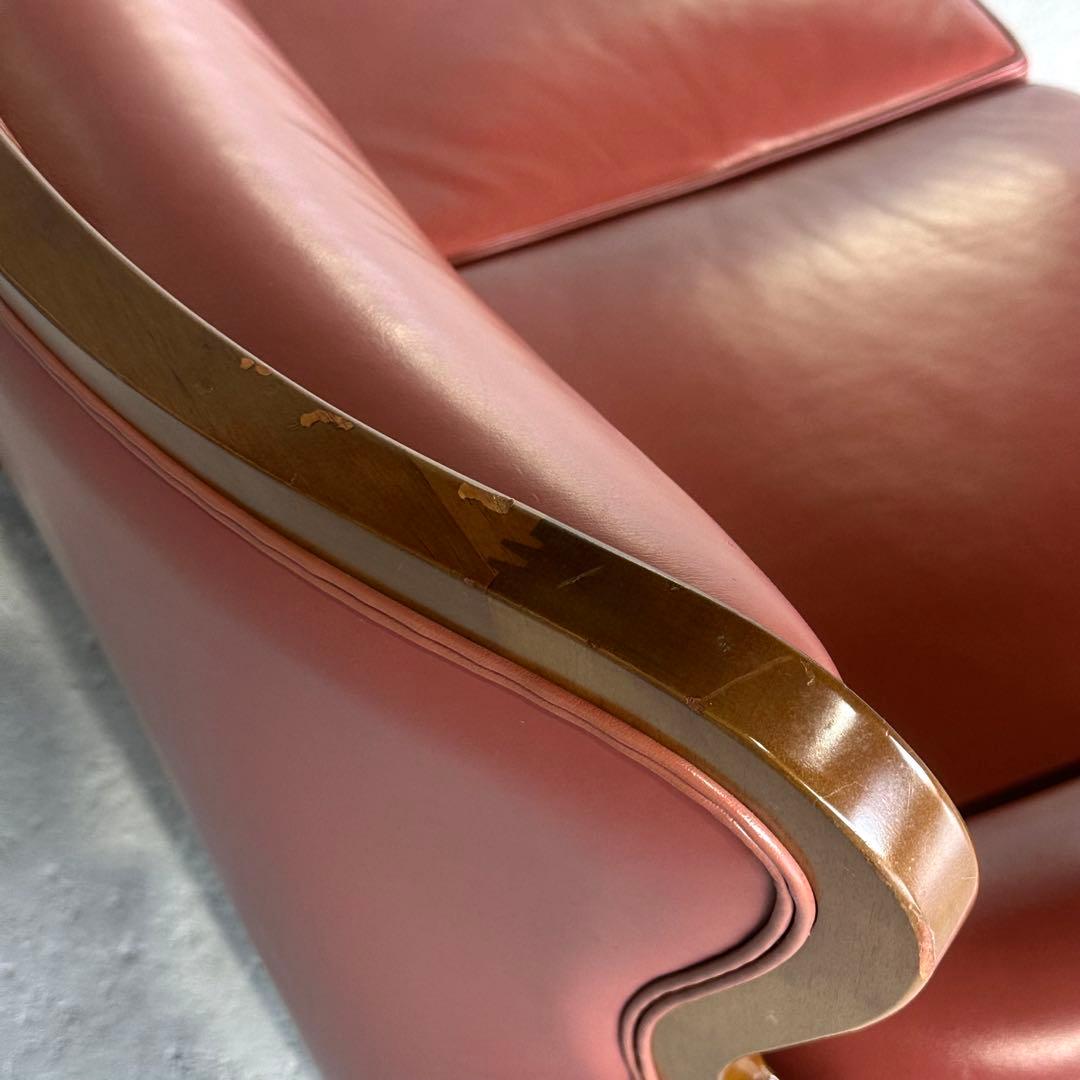 ✦マルニ木工✦ Maruni／クラシック レザーソファ 3人掛け 本革