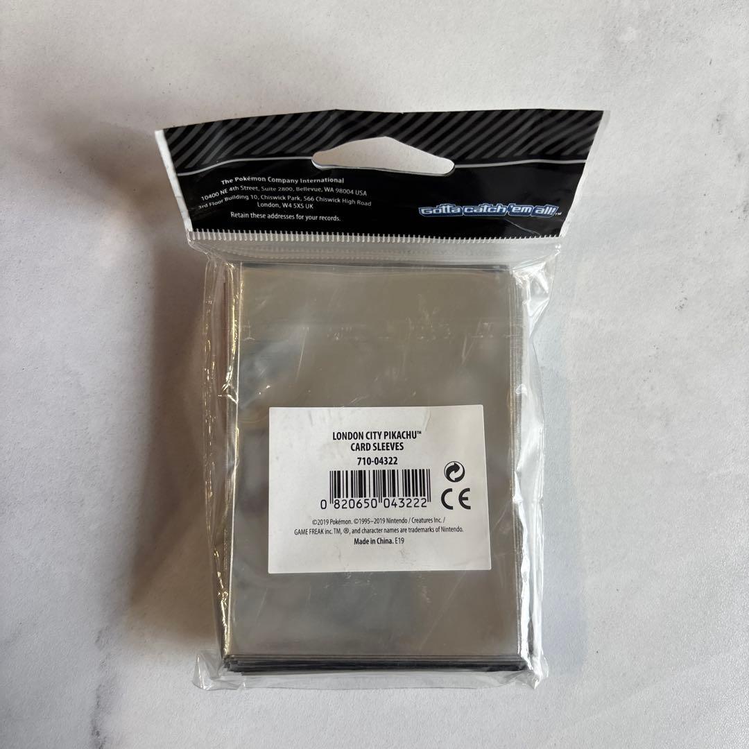ポケモンカードスリーブ 65枚入り ロンドンシティピカチュウ