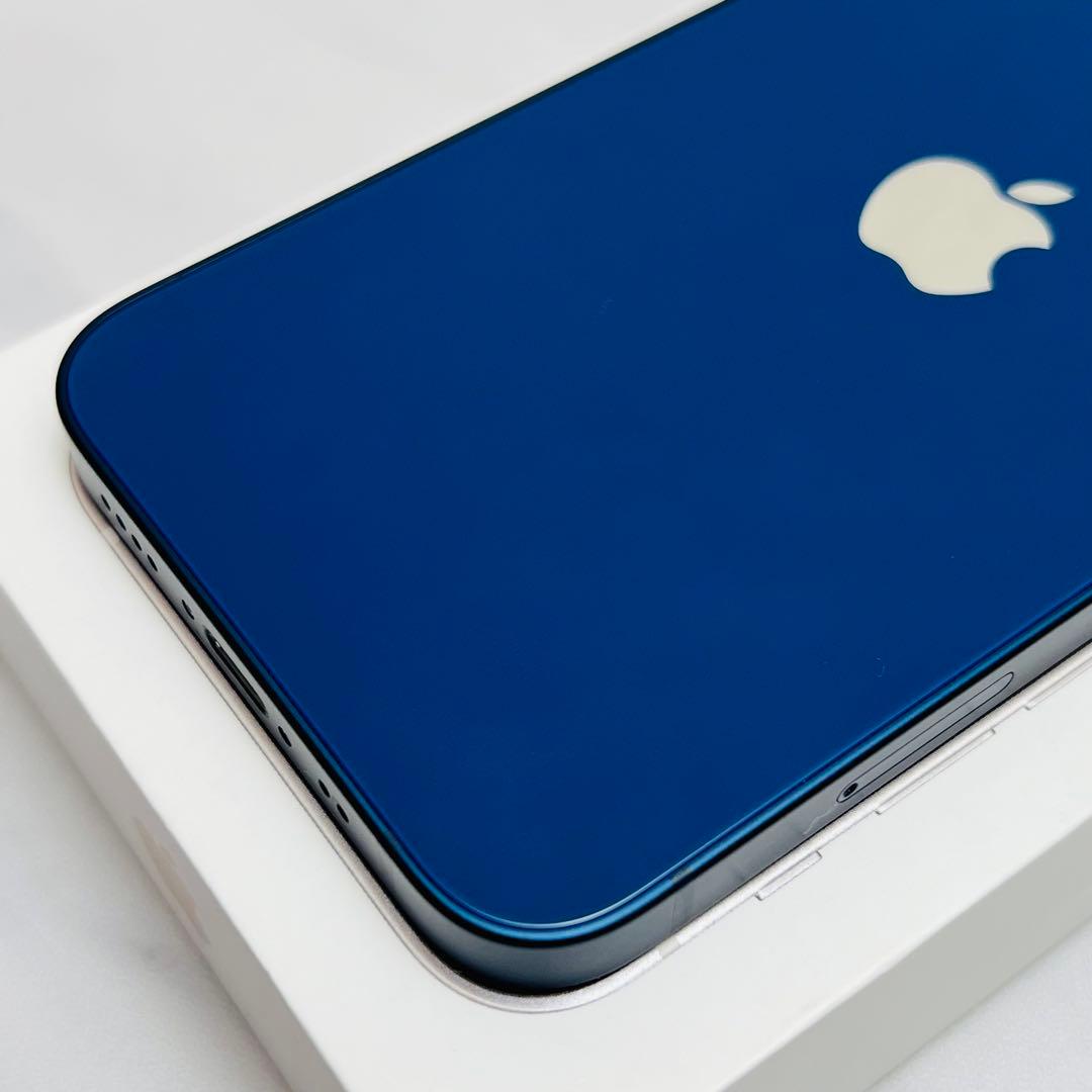 【上美品☆】iPhone12mini 本体 Blue 256GB SIMフリー