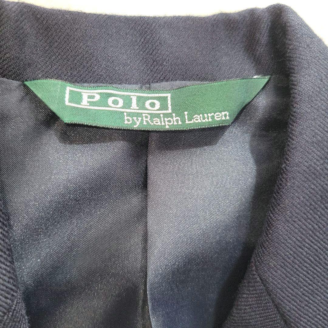 ポロバイラルフローレン 金ボタン フォーマルセットアップ ネイビー 110 美品