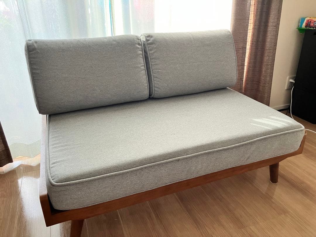 unico ALBERO アルベロ カバーリングソファ 2シーター　ブルーグレー