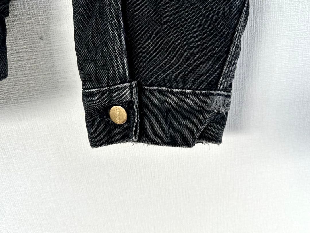 超超スペシャル 80s カーハート トラッカージャケット 46 ブラック 黒