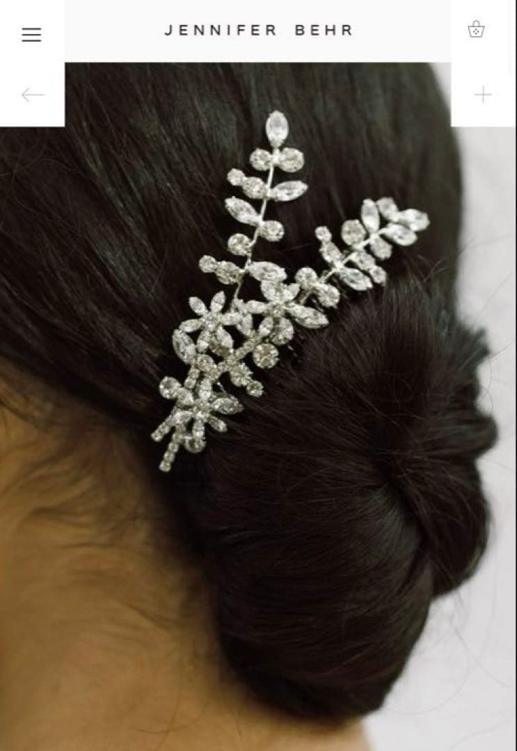 JENNIFER BEHR クリスタル　コーム