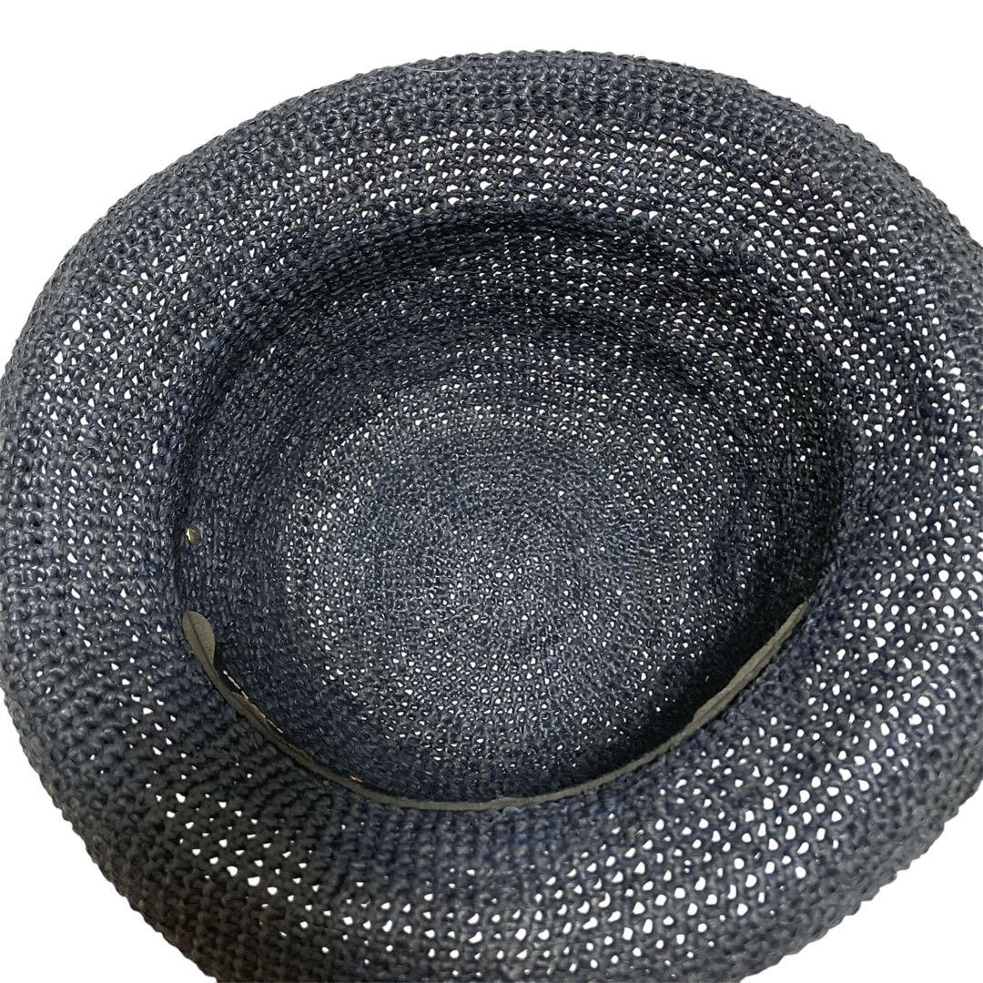 HELEN KAMINSKI ヘレンカミンスキー ストローハット 麦わら帽子 紺