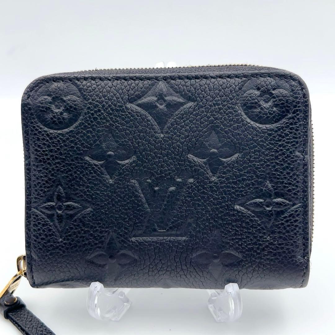 【美品】ルイヴィトン ジッピーパース モノグラム アンプラント 黒 754