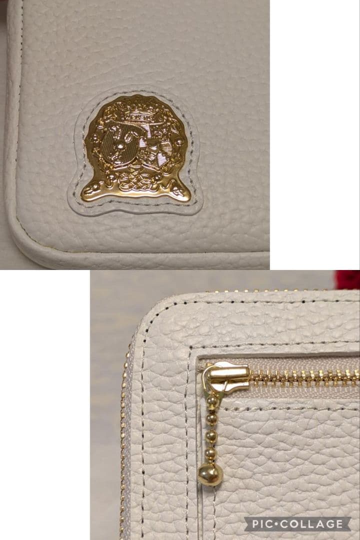 【新品】ADMJ　❤️牛革 カラーグラデーション Lジップウォレット❤️