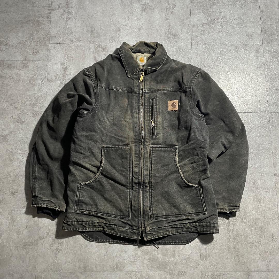 r*1様 00s USA製素材 ブラック カーハート トラディショナルジャケット
