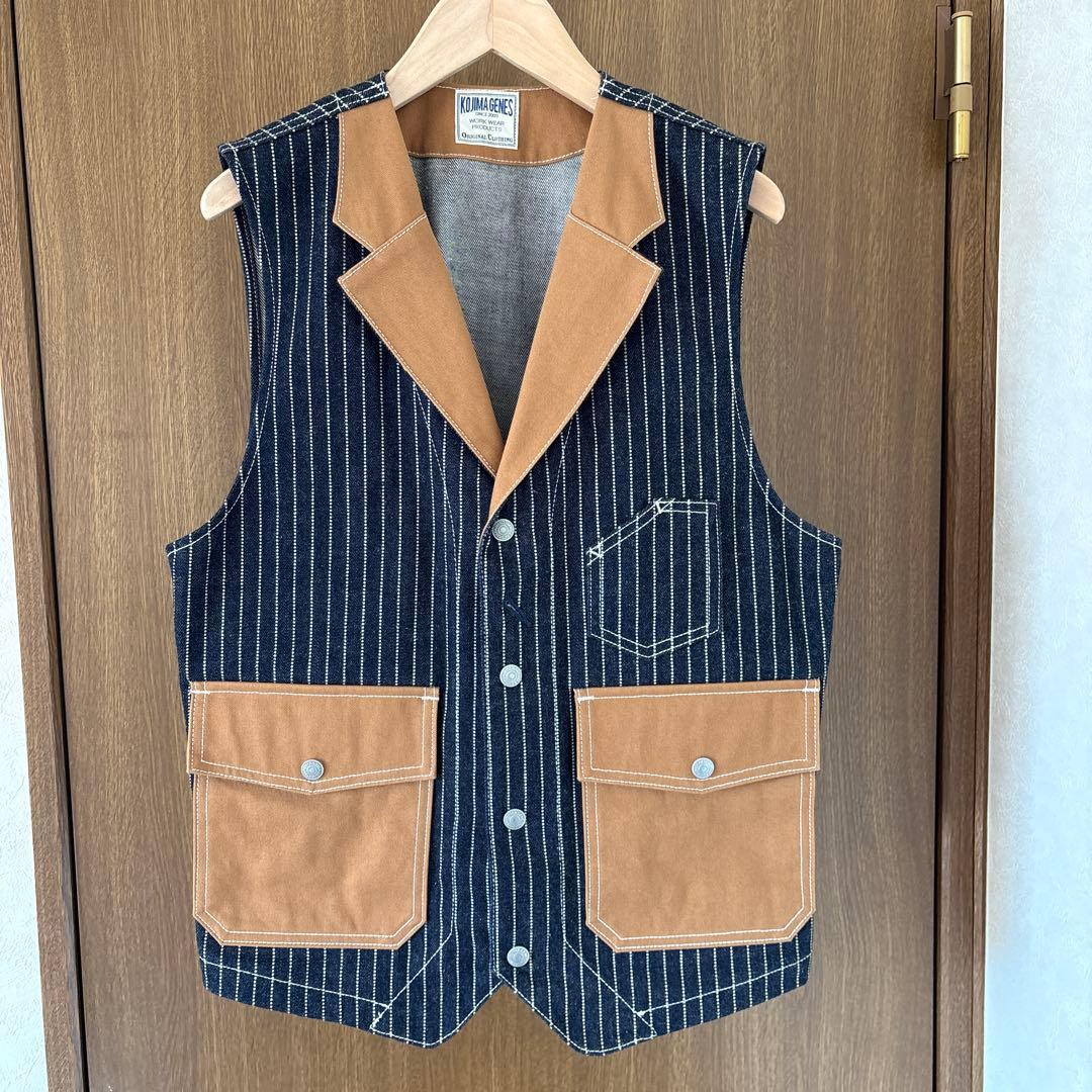 児島ジーンズ ベスト Lサイズ