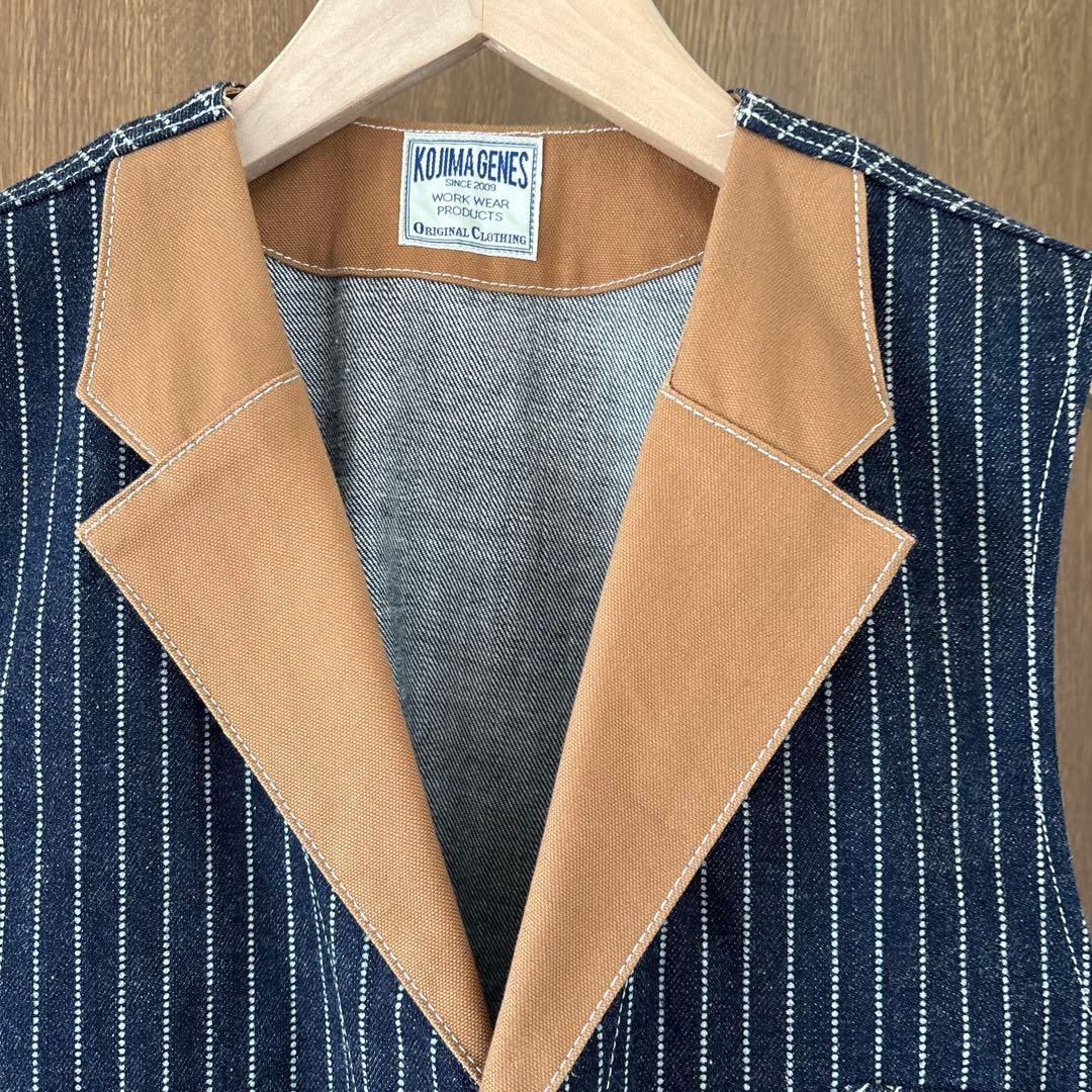 児島ジーンズ ベスト Lサイズ