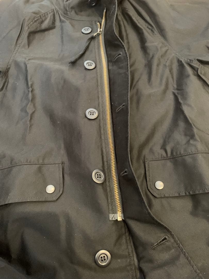 【BLUE BLUE JAPAN】モッズコート BLACK Size:１（S）