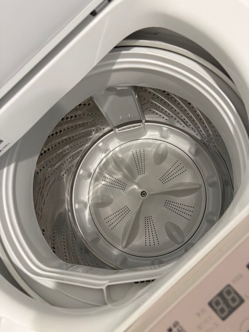 美品 2025年製 パナソニック 全自動電気洗濯機 NA-F6B3